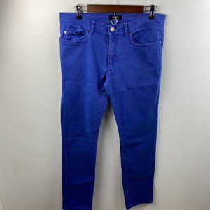 Ports 1961 Indigo Purple Slim Leg Jeans